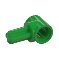 Technic Pin Connector Hub with 1 Axle, Bright Green