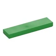 Tile 1 x 4 with Groove, Bright Green