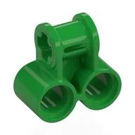Technic Axle and Pin Connector Perpendicular Double, Bright Green