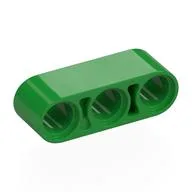 Technic Beam 1 x 3 Thick, Bright Green