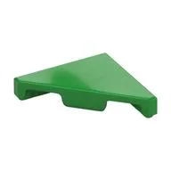 Tile 45° Cut 2 x 2 (Triangle), Bright Green
