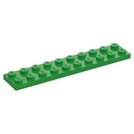 Plate 2 x 10, Bright Green
