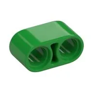 Technic Beam 1 x 2 Thick, Bright Green