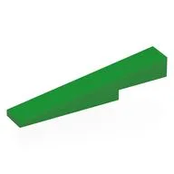 Brick Sloped 1 x 6 x 1 with 1 x 2 x 1/3 Cutout, Bright Green
