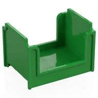 Duplo Bed, Bunk, Bright Green