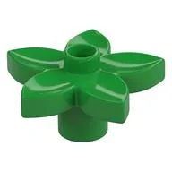 Duplo Plant, Flower with 1 Top Stud, Bright Green