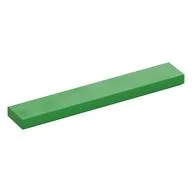 Tile 1 x 6 with Groove, Bright Green