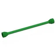 Flexible Hose 8.5L with Tabless Ends (Fixed Ends same color as Tube), Bright Green