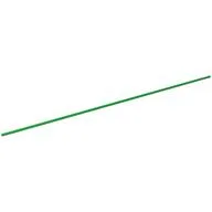 Hose Rigid 3mm D. 34L / 27.2cm, Bright Green