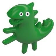 Duplo Stuffed Animal with Face Print, Bright Green