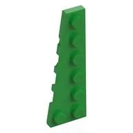 Wedge Plate 6 x 2 Left, Bright Green
