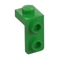 Bracket 1 x 1 - 1 x 2, Bright Green