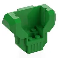 Brick Special, Mech Body 3 x 6 x 4, Bright Green