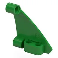 Technic Panel Triangle 5 x 4 Right, Bright Green