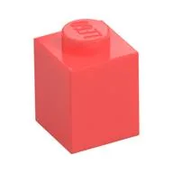 Brick 1 x 1, Coral