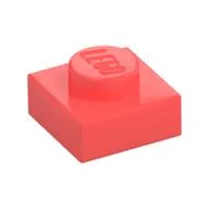 Plate 1 x 1, Coral