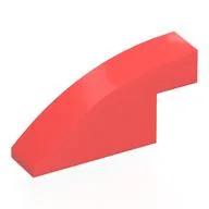 Brick Curved 1 x 4 x 1 2/3 No Studs, Coral