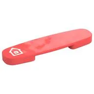 Duplo Train Action Plate with White House Print, Coral