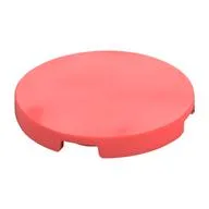 Tile Round 3 x 3, Coral