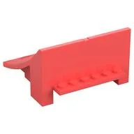 Brick Curved 8 x 8 x 4, Ramp, Coral