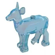 Animal, Deer, Opal Trans-Light Blue