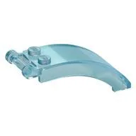 Windscreen 6 x 2 x 2 with Handle, Opal Trans-Light Blue