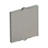 Glass for Window 1 x 2 x 2 Flat, Opal Trans-Brown