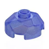 Rock Boulder 2 x 2 x 2/3, Top, Opal Trans-Purple