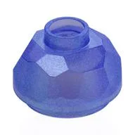Rock Boulder 2 x 2 x 1, Bottom, Opal Trans-Purple