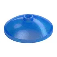 Dish 3 x 3 Inverted [Radar], Opal Trans-Dark Blue