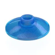 Dish 2 x 2 Inverted [Radar], Opal Trans-Dark Blue