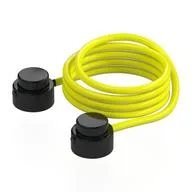 String with Black End Studs 30L Overall, Vibrant Yellow