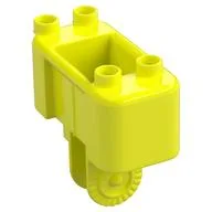 Duplo Crane Basket with Locking Ring, Vibrant Yellow