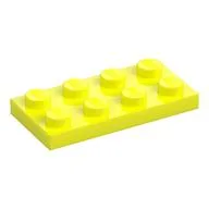 Plate 2 x 4, Vibrant Yellow