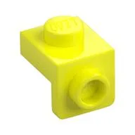 Bracket 1 x 1 - 1 x 1, Vibrant Yellow