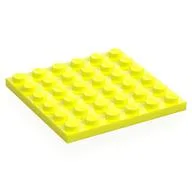 Plate 6 x 6, Vibrant Yellow