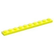 Plate 1 x 10, Vibrant Yellow