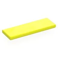 Tile 2 x 6, Vibrant Yellow