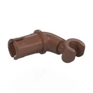 Arm, with Pin, Medium Brown Hand, Medium Brown