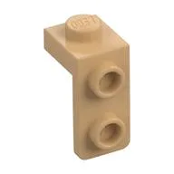 Bracket 1 x 1 - 1 x 2, Warm Tan