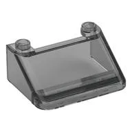 Windscreen 3 x 4 x 1 1/3 Large Glass Surface, Trans-Black