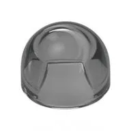 Dome 1 x 1 x 2/3, Trans-Black