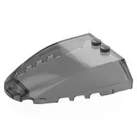 Windscreen 6 x 7 x 1 1/3, Trans-Black