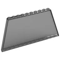 Windscreen 1 x 14 x 6 Tapered, Trans-Black