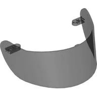 Visor, Needs Size, Trans-Black