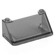 Windscreen 3 x 6 x 2, Trans-Black
