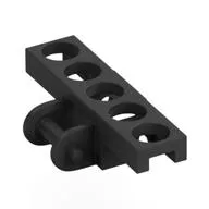 Technic Link Tread with Beveled Edge, Pearl Titanium