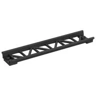 Vehicle Track, Roller Coaster Straight 16L, Pearl Titanium