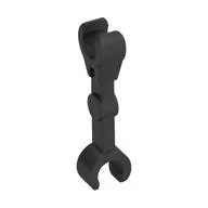Arm Mechanical Straight (Droid) [2 Clips at 90°], Pearl Titanium