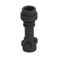 Weapon Lightsaber Hilt with Bottom Ring, Pearl Titanium